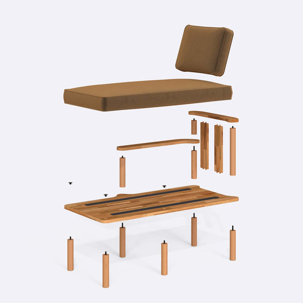 Bral Right Daybed