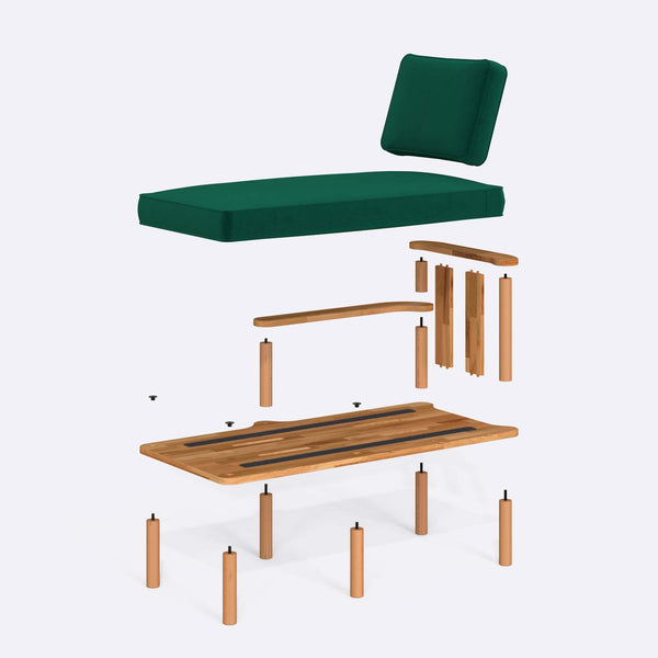 Bral Right Daybed