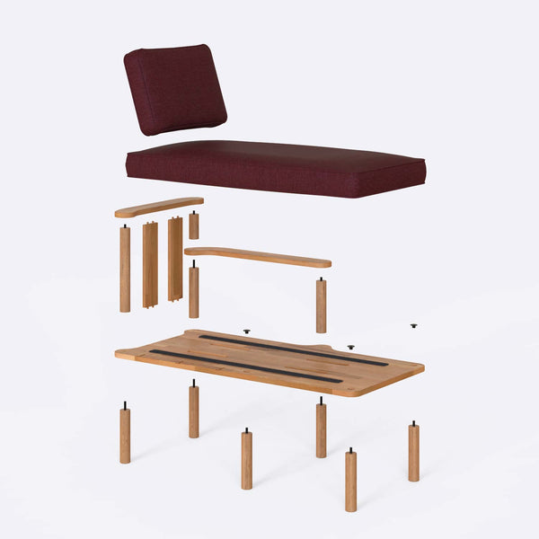 Bral Left Daybed