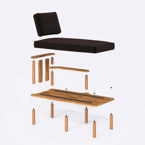 Bral Left Daybed