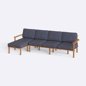 Bral Three Seat with Right Chaise