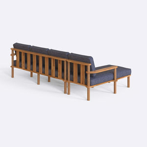 Bral Three Seat with Right Chaise