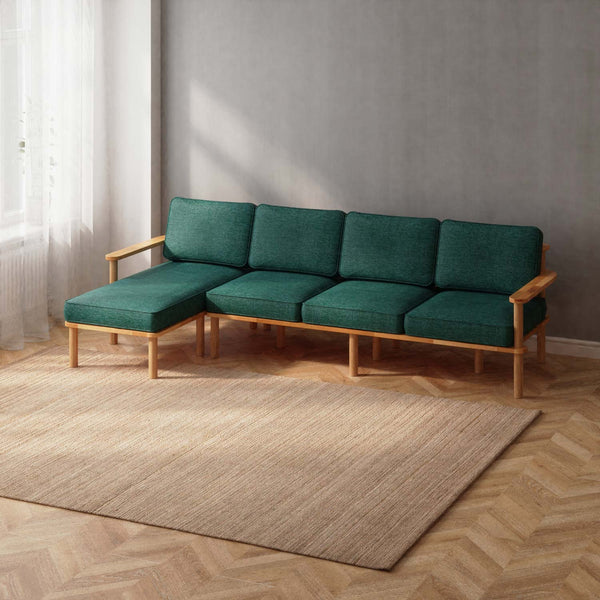 Bral Three Seat with Right Chaise