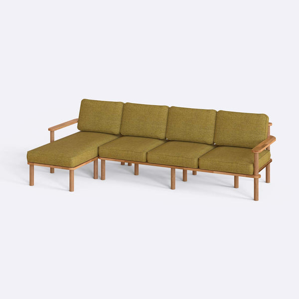 Bral Three Seat with Right Chaise