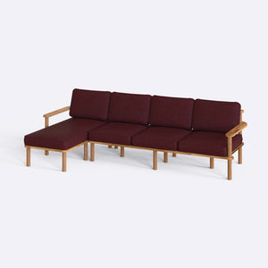 Bral Three Seat with Right Chaise