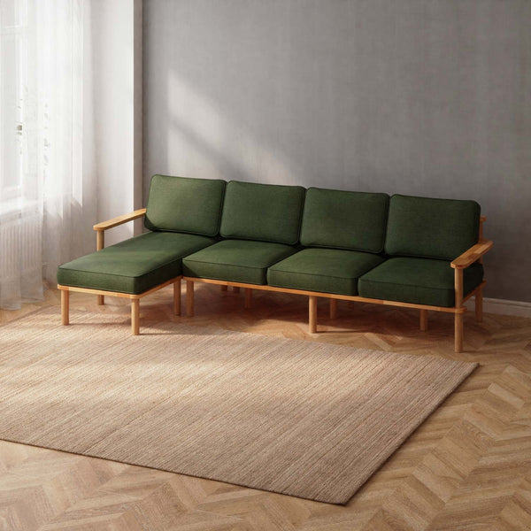Bral Three Seat with Right Chaise
