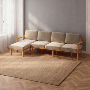 Bral Three Seat with Right Chaise