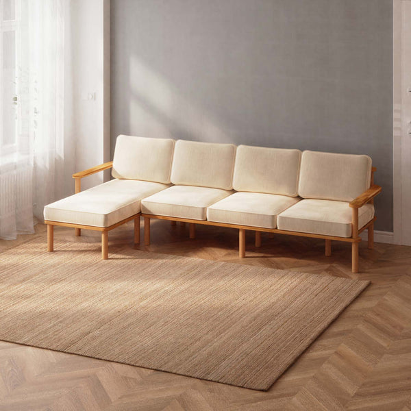 Bral Three Seat with Right Chaise