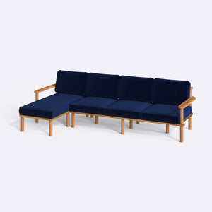 Bral Three Seat with Right Chaise