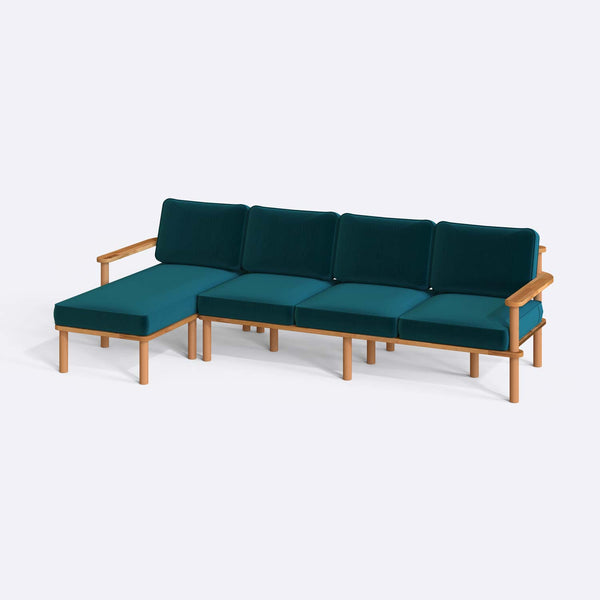 Bral Three Seat with Right Chaise