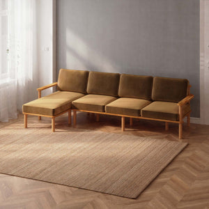 Bral Three Seat with Right Chaise