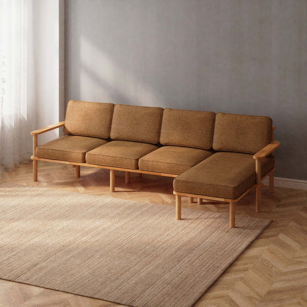 Bral Three Seat with Left Chaise