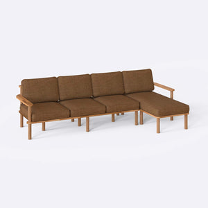 Bral Three Seat with Left Chaise