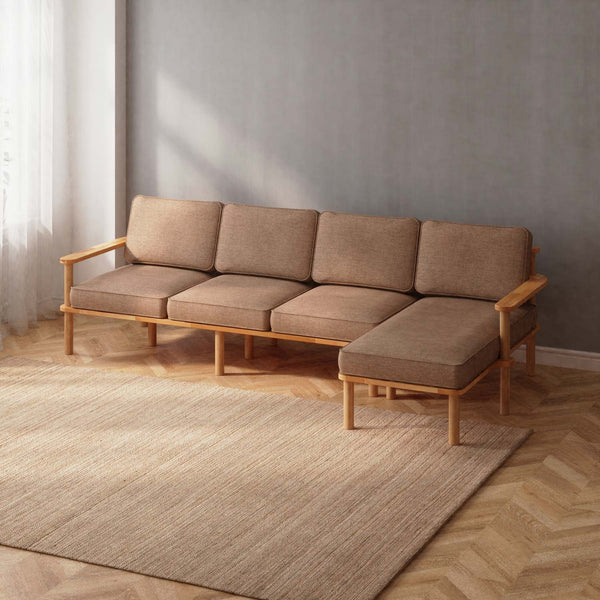 Bral Three Seat with Left Chaise