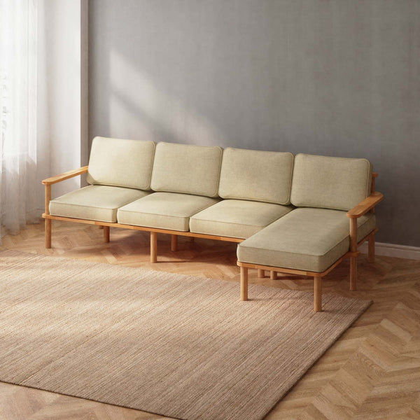 Bral Three Seat with Left Chaise