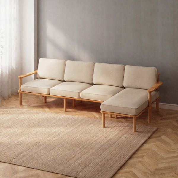 Bral Three Seat with Left Chaise