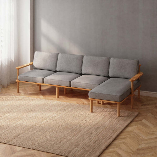 Bral Three Seat with Left Chaise