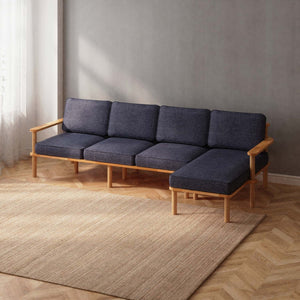 Bral Three Seat with Left Chaise