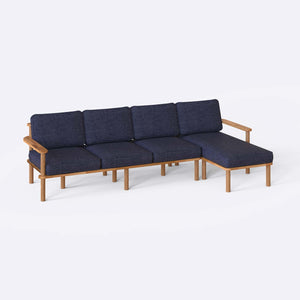 Bral Three Seat with Left Chaise