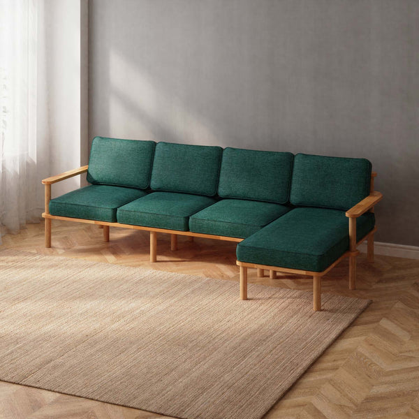 Bral Three Seat with Left Chaise