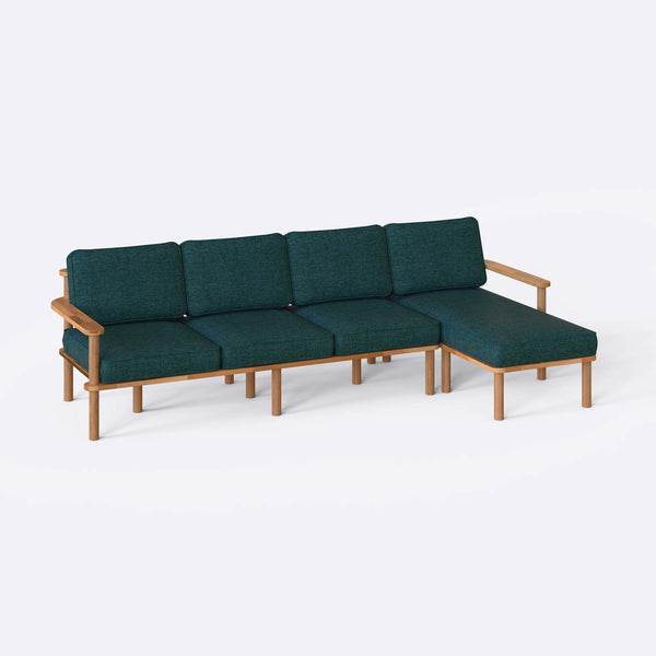 Bral Three Seat with Left Chaise