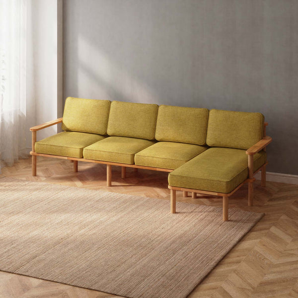 Bral Three Seat with Left Chaise