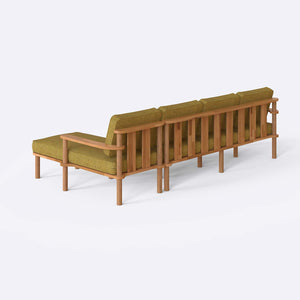Bral Three Seat with Left Chaise