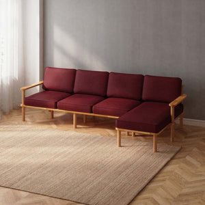 Bral Three Seat with Left Chaise