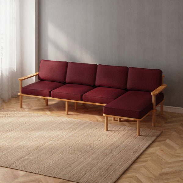 Bral Three Seat with Left Chaise