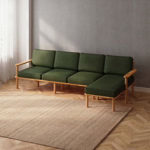 Bral Three Seat with Left Chaise