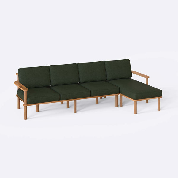 Bral Three Seat with Left Chaise
