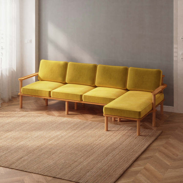 Bral Three Seat with Left Chaise
