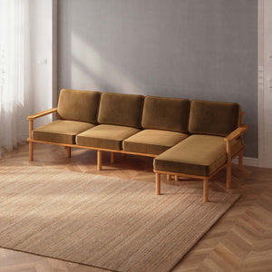 Bral Three Seat with Left Chaise