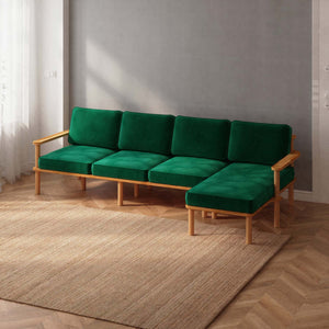 Bral Three Seat with Left Chaise