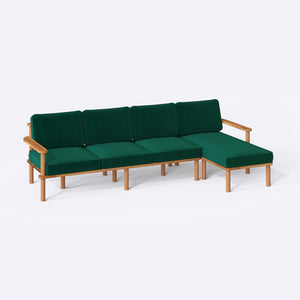 Bral Three Seat with Left Chaise
