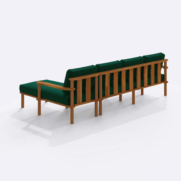Bral Three Seat with Left Chaise