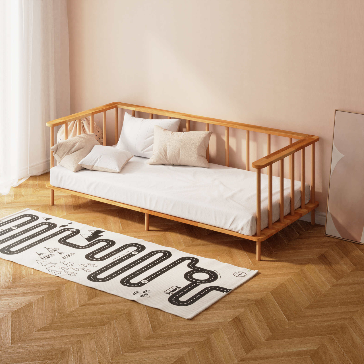 Lore Bed Frames — a solid beech piece from the collection
