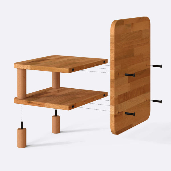 Rory Bedside Table – 18" x 16" (45 x 40 cm)