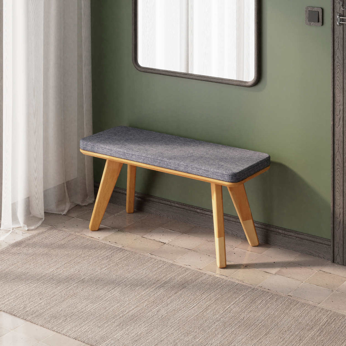 Han Benches — a solid beech piece from the collection