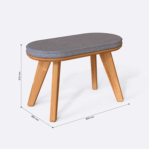 Yase Bench – 31" x 15" (80 x 38 cm)