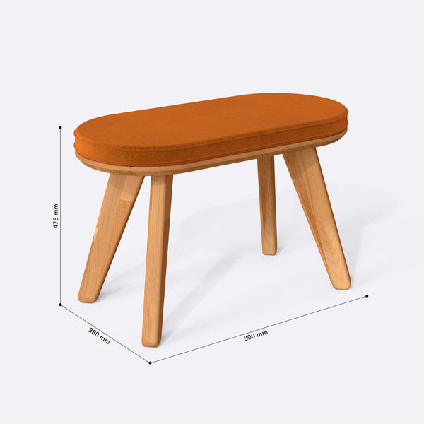 Yase Bench – 31" x 15" (80 x 38 cm)