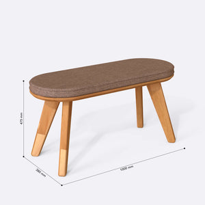 Yase Bench – 39" x 15" (100 x 38 cm)