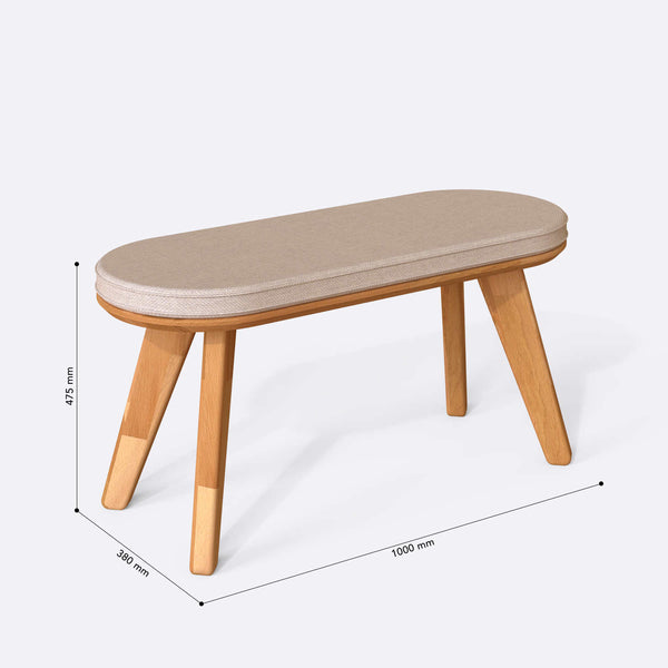 Yase Bench – 39" x 15" (100 x 38 cm)