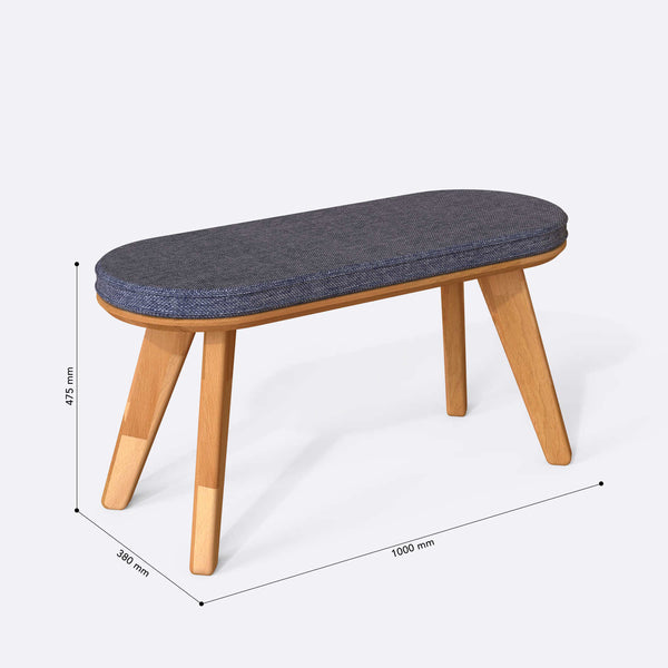 Yase Bench – 39" x 15" (100 x 38 cm)