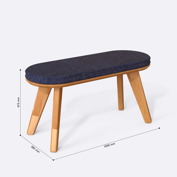 Yase Bench – 39" x 15" (100 x 38 cm)