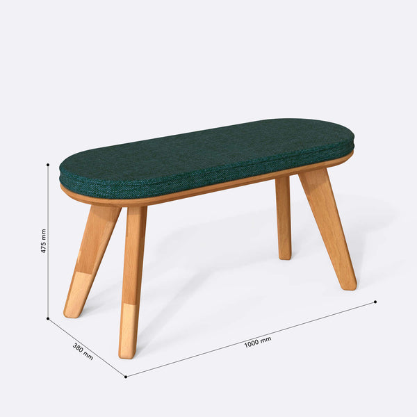 Yase Bench – 39" x 15" (100 x 38 cm)