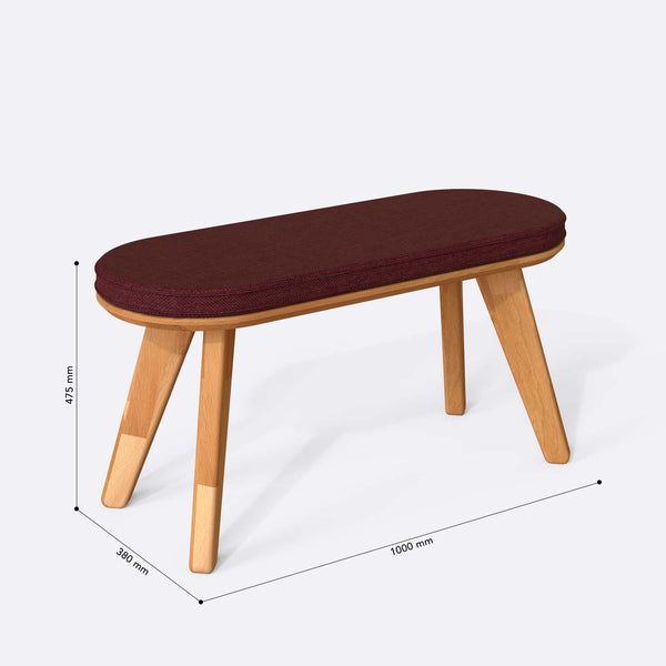 Yase Bench – 39" x 15" (100 x 38 cm)