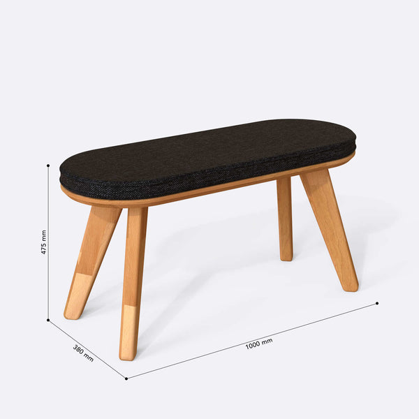 Yase Bench – 39" x 15" (100 x 38 cm)