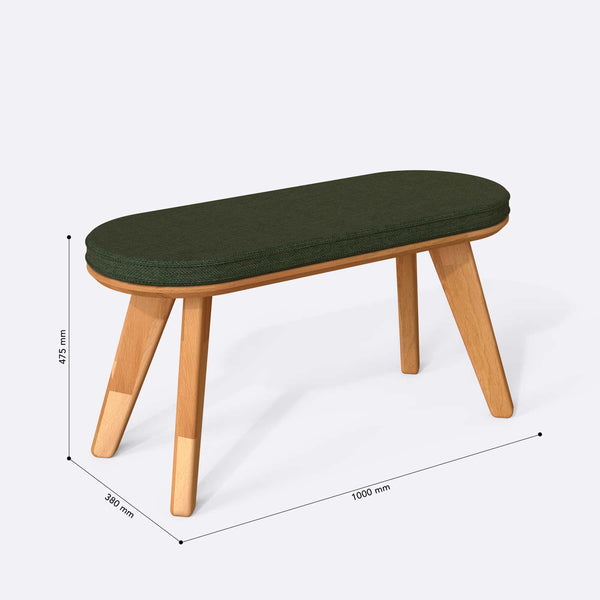 Yase Bench – 39" x 15" (100 x 38 cm)