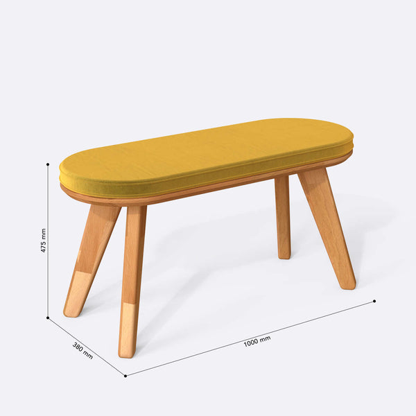 Yase Bench – 39" x 15" (100 x 38 cm)